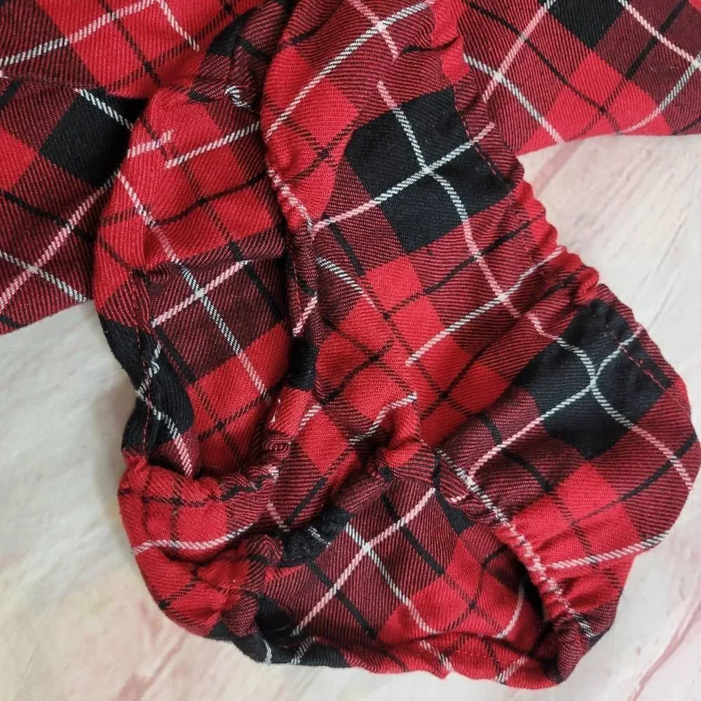Children's Place plaid holiday dress 4T - Picture 3 of 5